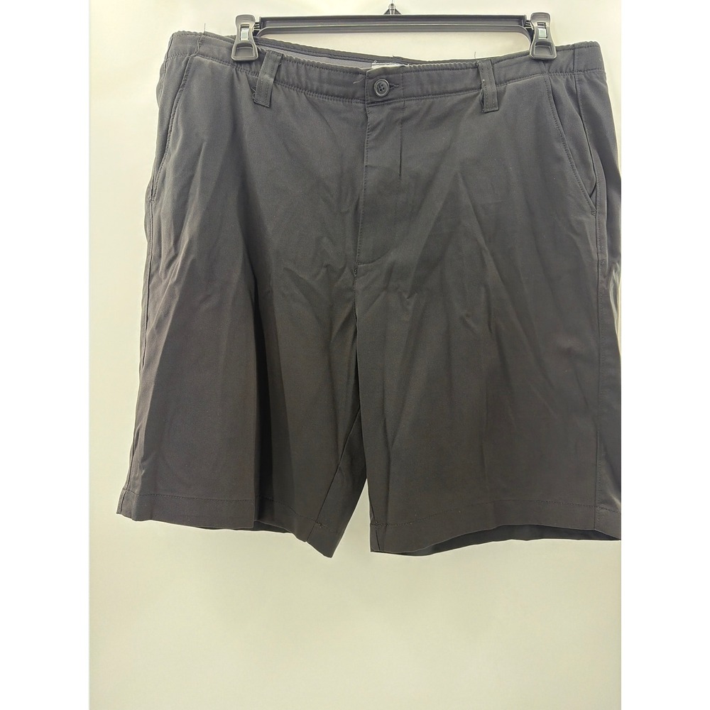 Architect Golf Mens Black Performance Shorts Size 38W Flat Front Stretch 38